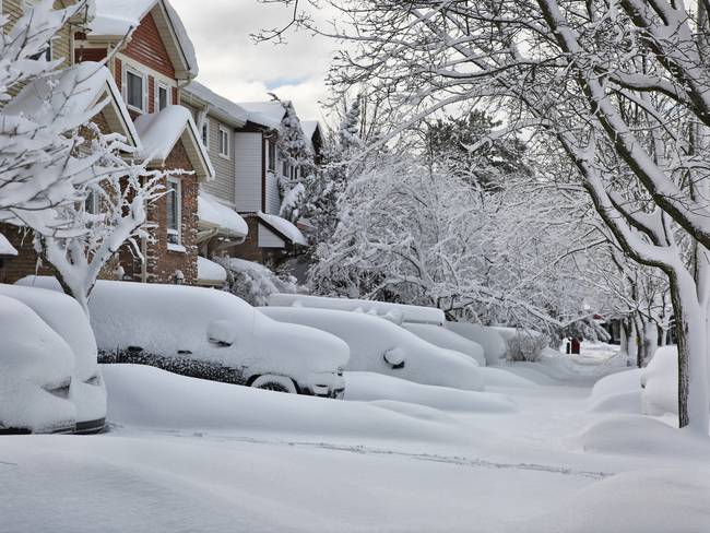 Tormenta de nieve en Canadá. 
(Foto: Creative Touch Imaging Ltd./NurPhoto via Getty Images)