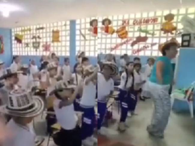 Profesora se hace viral tras poner a bailar a sus estudiantes 