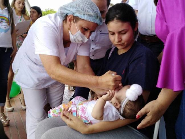 Vacunación en la zona de frontera 