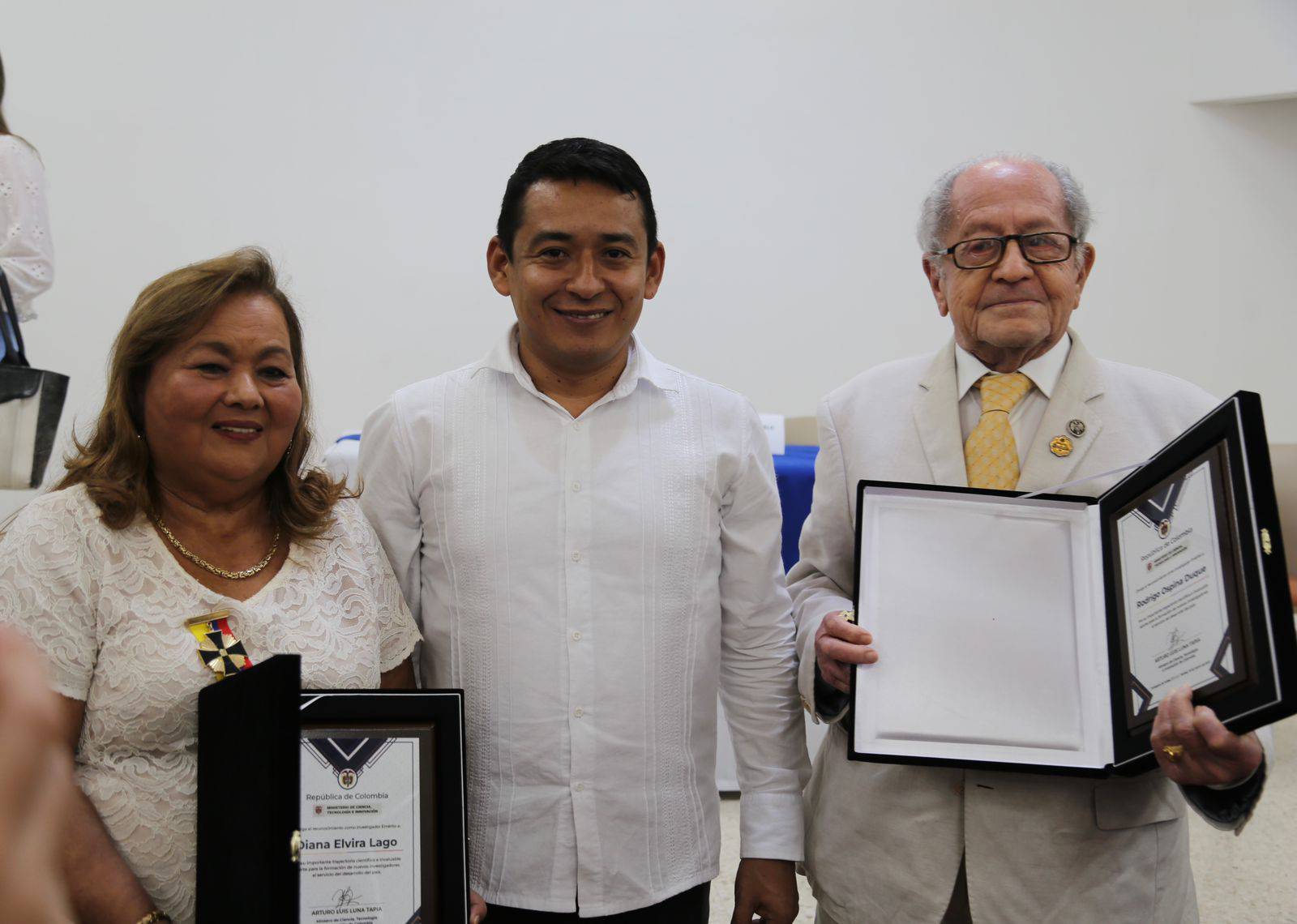 The Ministry of Science recognizes the work of scientists in Bolívar