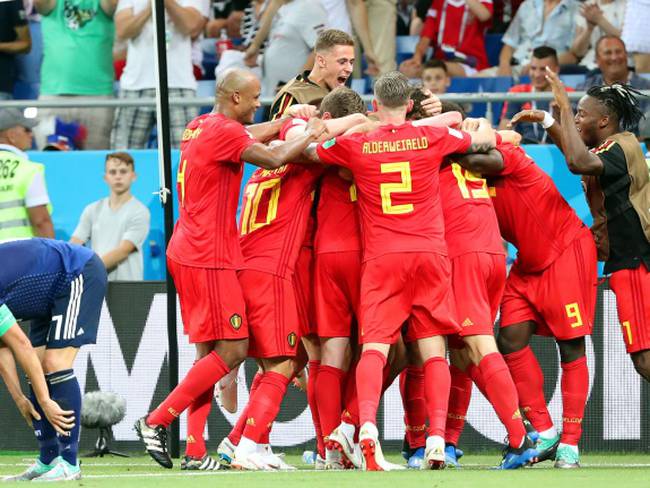 En un partido de infarto, Bélgica vence a Japón y avanza a los cuartos