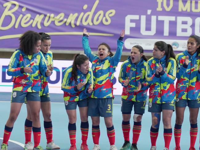 Selección Colombia femenina de Fútbol de Salón, campeona del Mundial / @MinDeporteCol