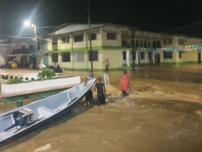 Inundaciones en López de Micay, Cauca 