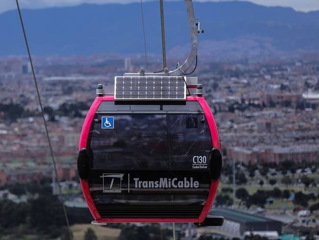 El Transmicable es un símbolo que debe servir como catalizador para el progreso de Ciudad Bolívar: Enrique Peñalosa, alcalde de Bogotá. Foto: Colprensa