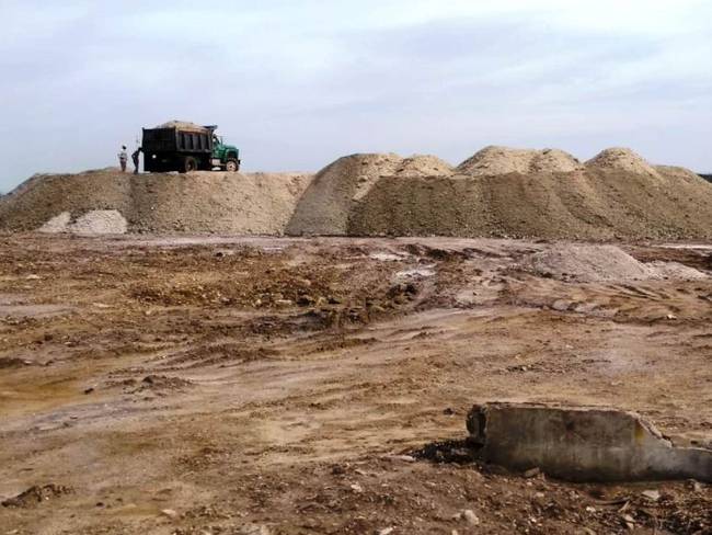 5.500 toneladas de sal hoy no tienen comprador en Galerazamba, Bolívar