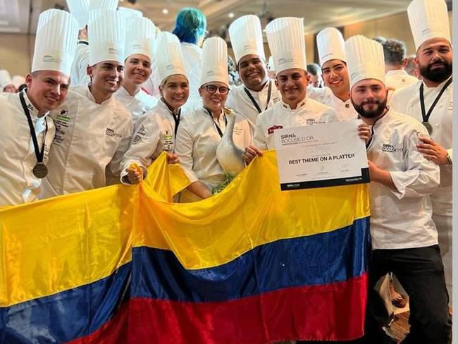 El equipo de Colombia es apoyado por el Ministerio de Comercio, Industria y Turismo, y algunas empresas particulares.
