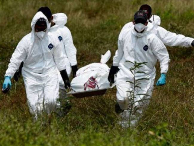 El cuerpo sin vida fue encontrado en el corredor del corregimiento de Santo Domingo, zona rural del municipio de San Pablo