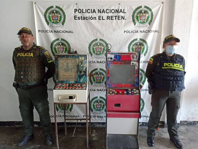 Policía Magdalena afecta las finanzas de las mafias del juego clandestino de azar 