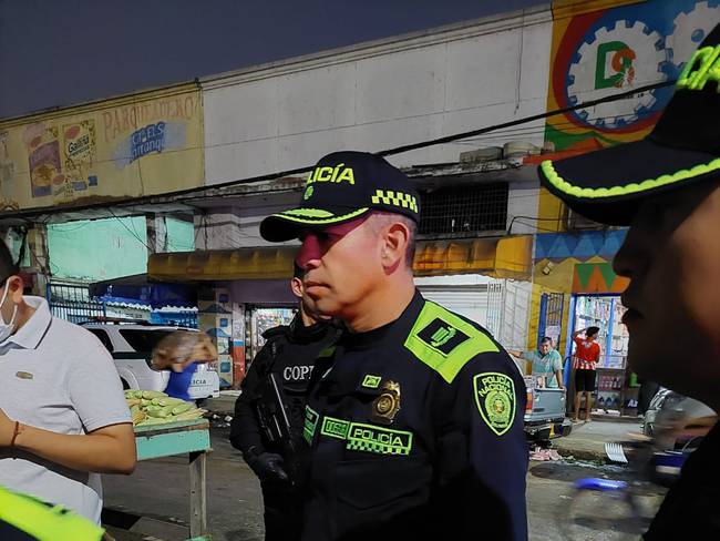 Director del Gaula de la Policía, coronel Giovani Cristancho en Barranquilla./ Caracol Radio