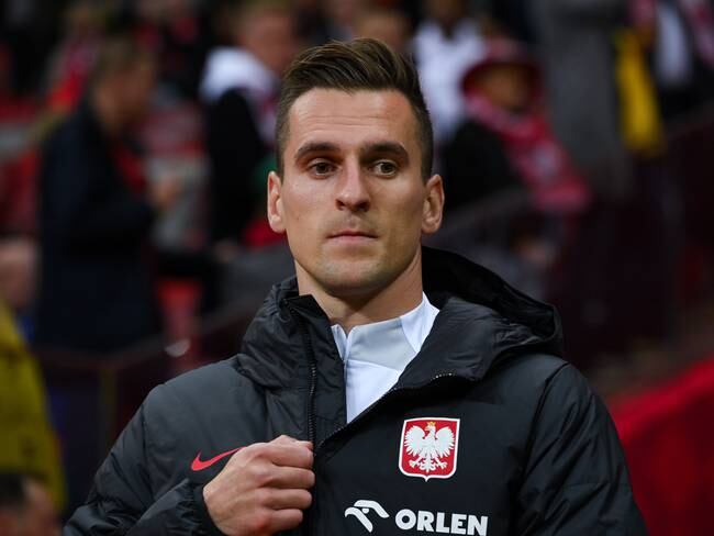 Arkadiusz Milik delantero de Polonia en Liga de Naciones