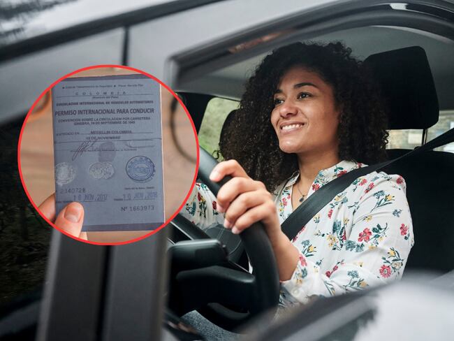 Mujer conduciendo, imagen de referencia: Getty Images / Permiso internacional para conducir, foto: Andina
