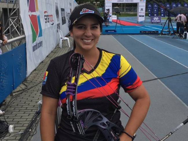 Sara López ganó el oro en la Copa Mundo de Tiro con Arco