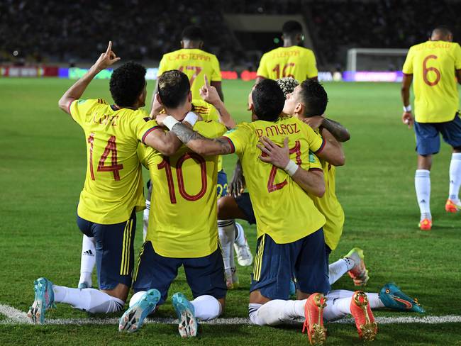 La Selección Colombia tendría cuatro amistosos más antes del inicio de las Eliminatorias. (Photo by YURI CORTEZ/AFP via Getty Images)