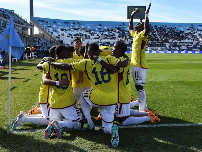 La Selección Colombia disputará sus sexto cuartos de final de un Mundial Sub-20. (Photo by Marcelo Endelli - FIFA/FIFA via Getty Images)
