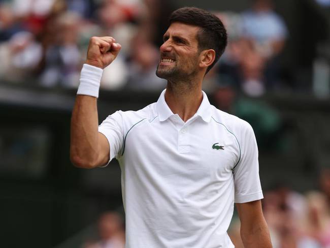 Novak Djokovic persigue su séptimo título de Wimbledon.