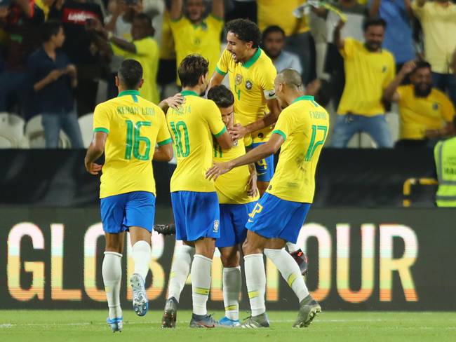 Brasil celebró su primera victoria después de cinco partidos