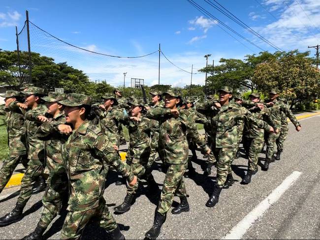 1269 mujeres se encuentran prestando servicio militar voluntario en el Ejército Nacional de Colombia // Foto: Luis Felipe Calderón
