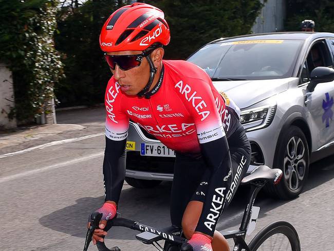 Nairo Quintana, el mejor latino en el inicio del Tour de los Alpes Marítimos 2021.