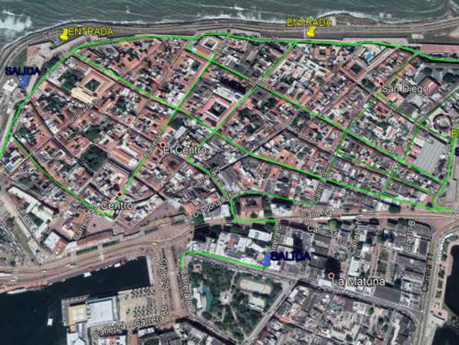 Alcaldía de Cartagena peatonalizará 45 calles del Centro Histórico