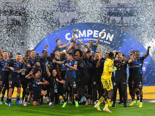 Independiente del Valle, campeón de la Copa Sudamericana 2022.