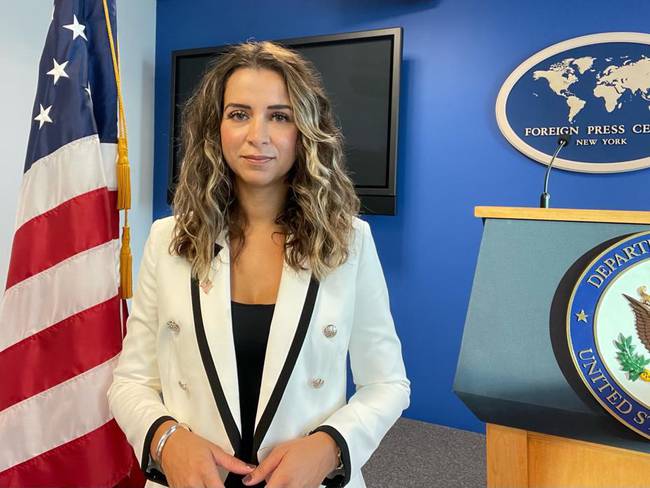 Kristina Rosales, portavoz del Departamento de Estado de Estados Unidos en español  | Departamento de Estado
