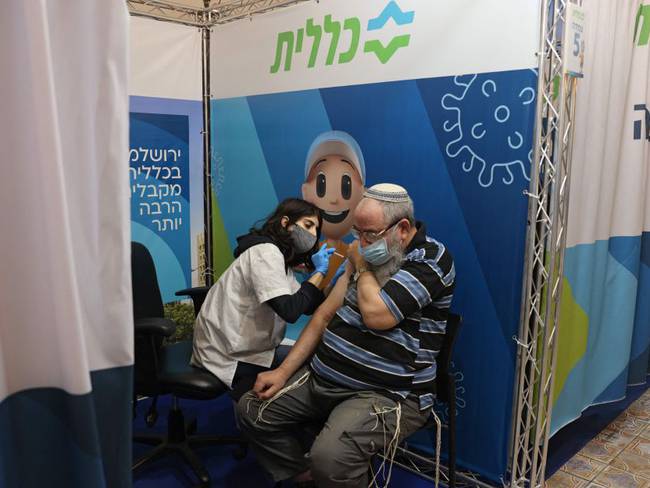 Tercera dosis en Israel 