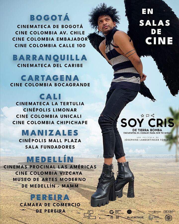 Soy Cris de Tierra Bomba se estrena en siete ciudades y 16 pantallas de Colombia
