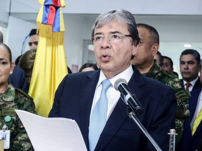 El Ministro de Defensa Carlos Holmes Trujillo