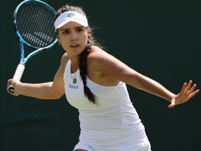 Maria Camila Osorio, The Championships - Wimbledon 2021. Créditos: Getty Images/Clive Brunskill