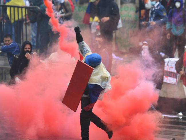 Colombianos en Chile preocupados por la situación en Colombia