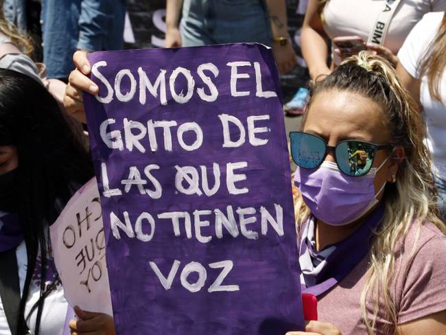 Manifestaciones en rechazo a los feminicidios en México