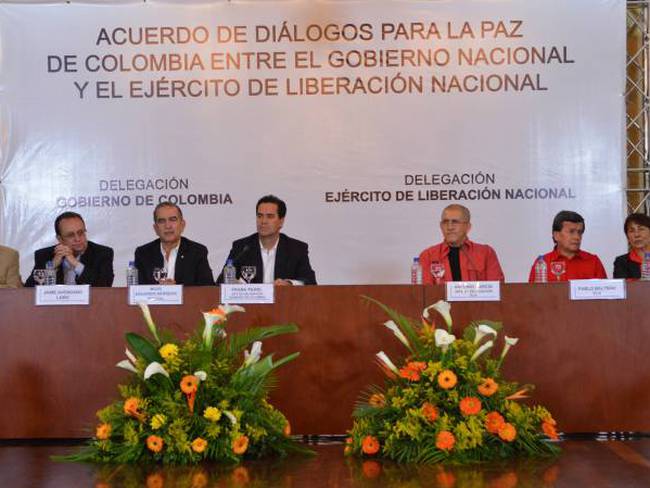 Acuerdo de diálogos para la Paz de Colombia entre el Gobierno Nacional y el Eln. 