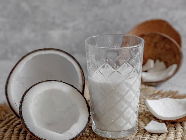 Cómo hacer ¿Cómo hacer leche de coco casera? : ¿Cómo hacer leche de coco  casera?