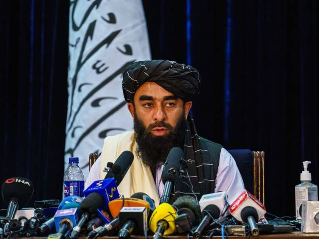 El portavoz de los talibanes