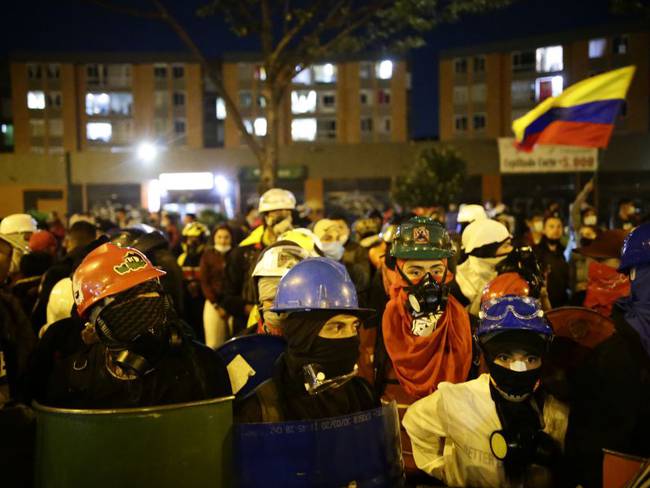 Integrantes de Primera Línea en Bogotá, a casa por cárcel por &#039;terrorismo&#039;