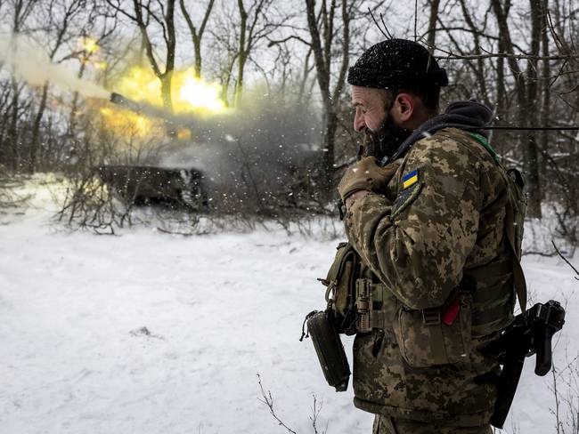 Guerra en Ucrania.  (Photo by John Moore/Getty Images)
