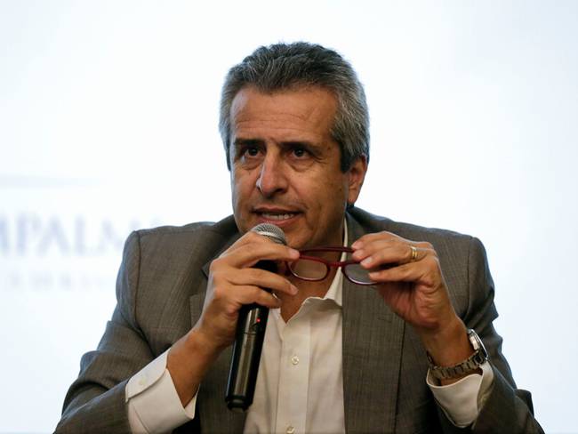 Luis Fernando Velasco, ministro del Interior. Foto: Colprensa.