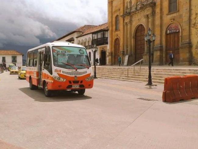 Establecen nuevas tarifas del transporte colectivo en Tunja / Cortesía: Alcaldía Tunja.