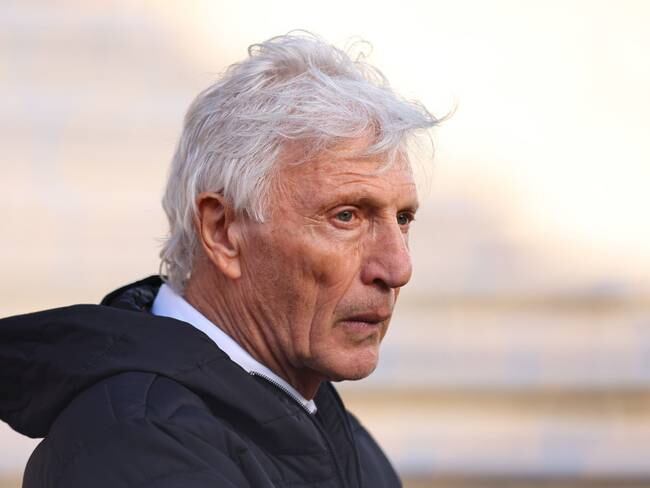 VIENNA, AUSTRIA - SEPTEMBER 22: Jose Pekerman the head coach / manager of Venezuela during the International Friendly match between Venezuela and Iceland at Motion Invest Arena on September 22, 2022 in Vienna, Austria. (Photo by Robbie Jay Barratt - AMA/Getty Images)