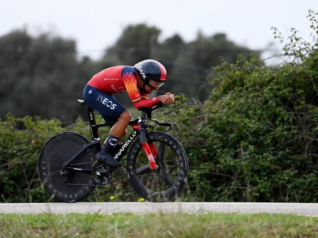 Daniel Felipe Martínez se consagró en la Vuelta al Algarve, Portugal. (Photo by Tim de Waele/Getty Images)