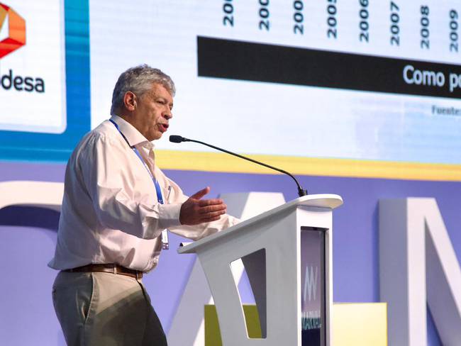 Jorge Iván González, director DNP, durante su participación en el Congreso Colombiano de la Construcción 2023 en Barranquilla. /Camacol