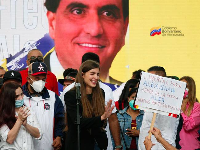 Actos por la libertad de Saab en Venezuela 