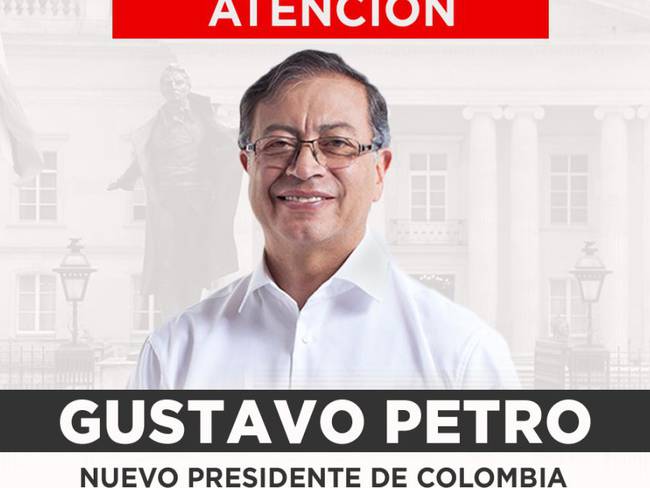 Gustavo Petro, nuevo presidente de Colombia