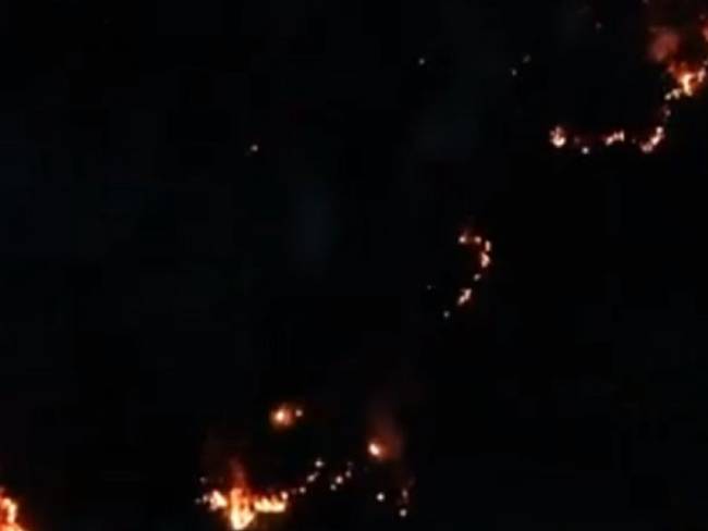 Incendio en el páramo de Santurbán completó tres días