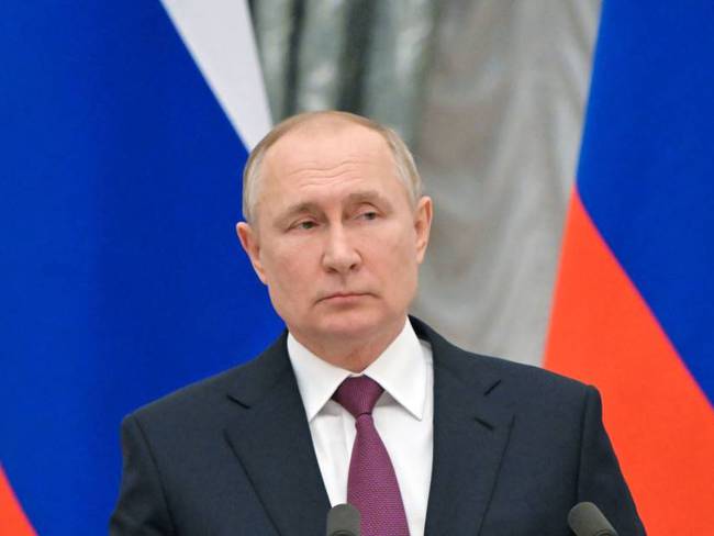 El presidente Vladimir Putin en el Kremlin. Foto: Getty