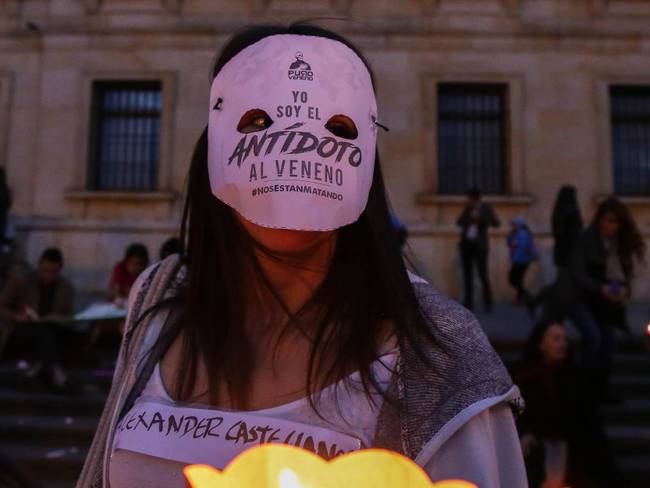 Marcha París - La Haya en protesta por asesinatos de activistas en Colombia