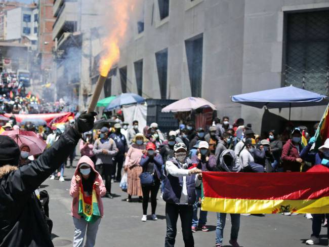 Marchas en Bolivia