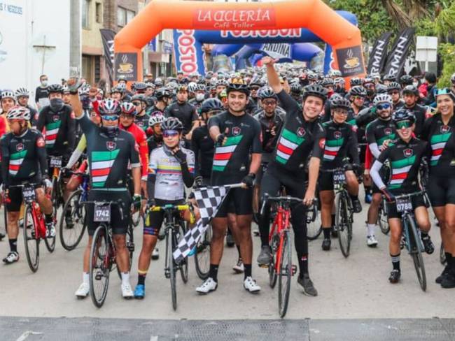 Se desarrolló el Gran Fondo Boyacá Mundial que logró traer más de 2.000 ciclistas con sus respectivas familias