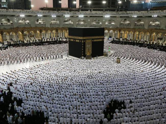 La Gran Mezquita de La Meca en Arabia Saudita.   Foto: Getty