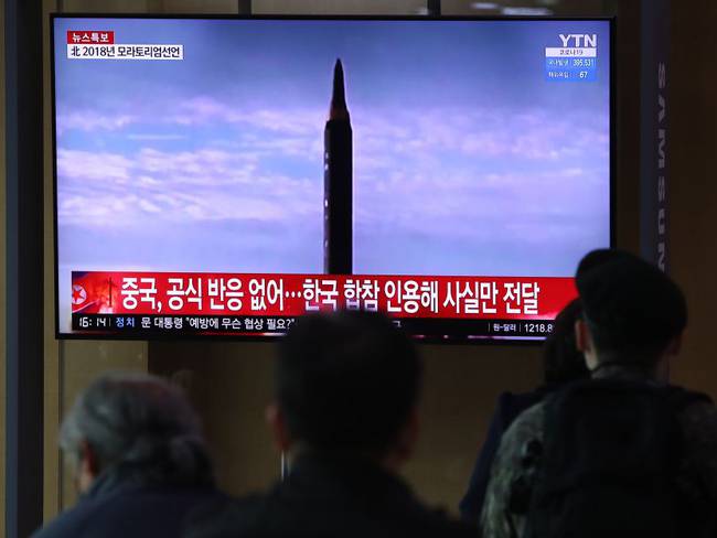Lanzamiento de armas nucleares por parte de Corea del Norte